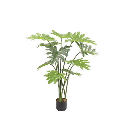 PHILODENDRON ΔΕΝΤΡΟ ΤΕΧΝΗΤΟ ΣΕ ΓΛΑΣΤΡΑ 130 PEVA ΠΡΑΣΙΝΟ