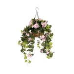 BEGONIA HANGING PLANT 20639 Τεχνητό Κρεμαστό Διακοσμητικό Φυτό Βιγόνια Π75 x Μ75 x Y80cm