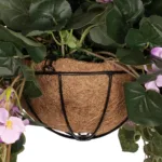 BEGONIA HANGING PLANT 20639 Τεχνητό Κρεμαστό Διακοσμητικό Φυτό Βιγόνια Π75 x Μ75 x Y80cm