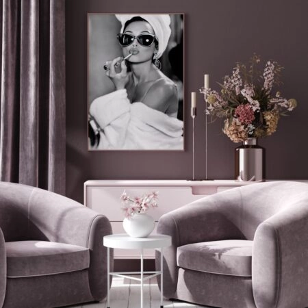 Πόστερ AUDREY HEPBURN LIPSTICK