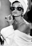 Πόστερ AUDREY HEPBURN LIPSTICK