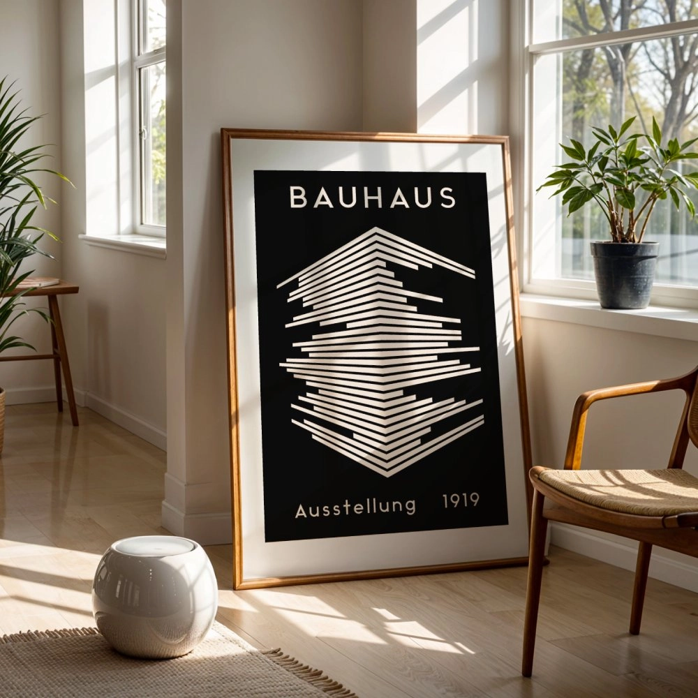 Πόστερ BAUHAUS AUSSTELLUNG 1919