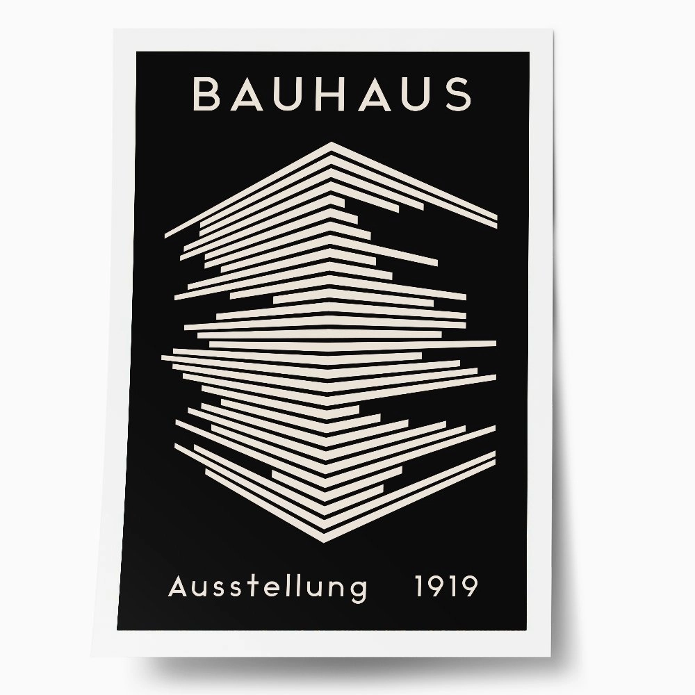 Πόστερ BAUHAUS AUSSTELLUNG 1919