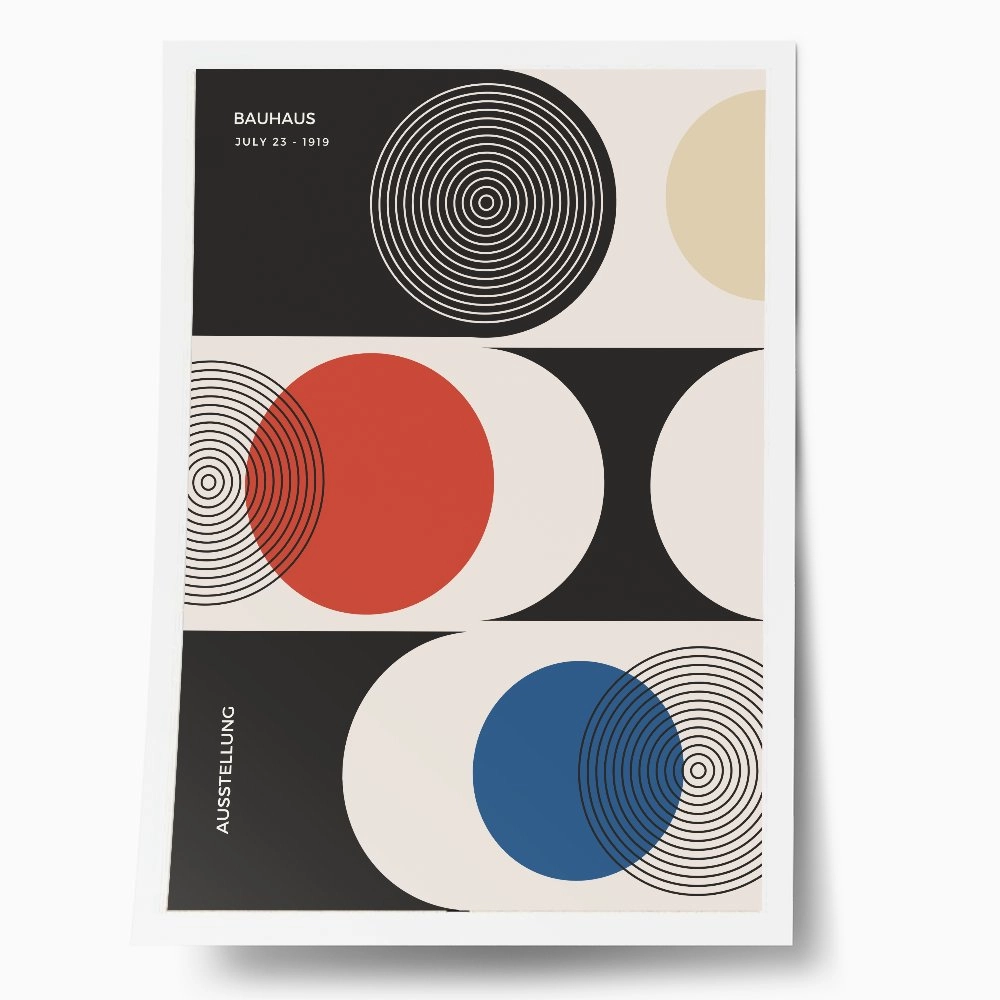 Πόστερ BAUHAUS CIRCLES