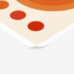 Πόστερ BAUHAUS ORANGE CIRCLES