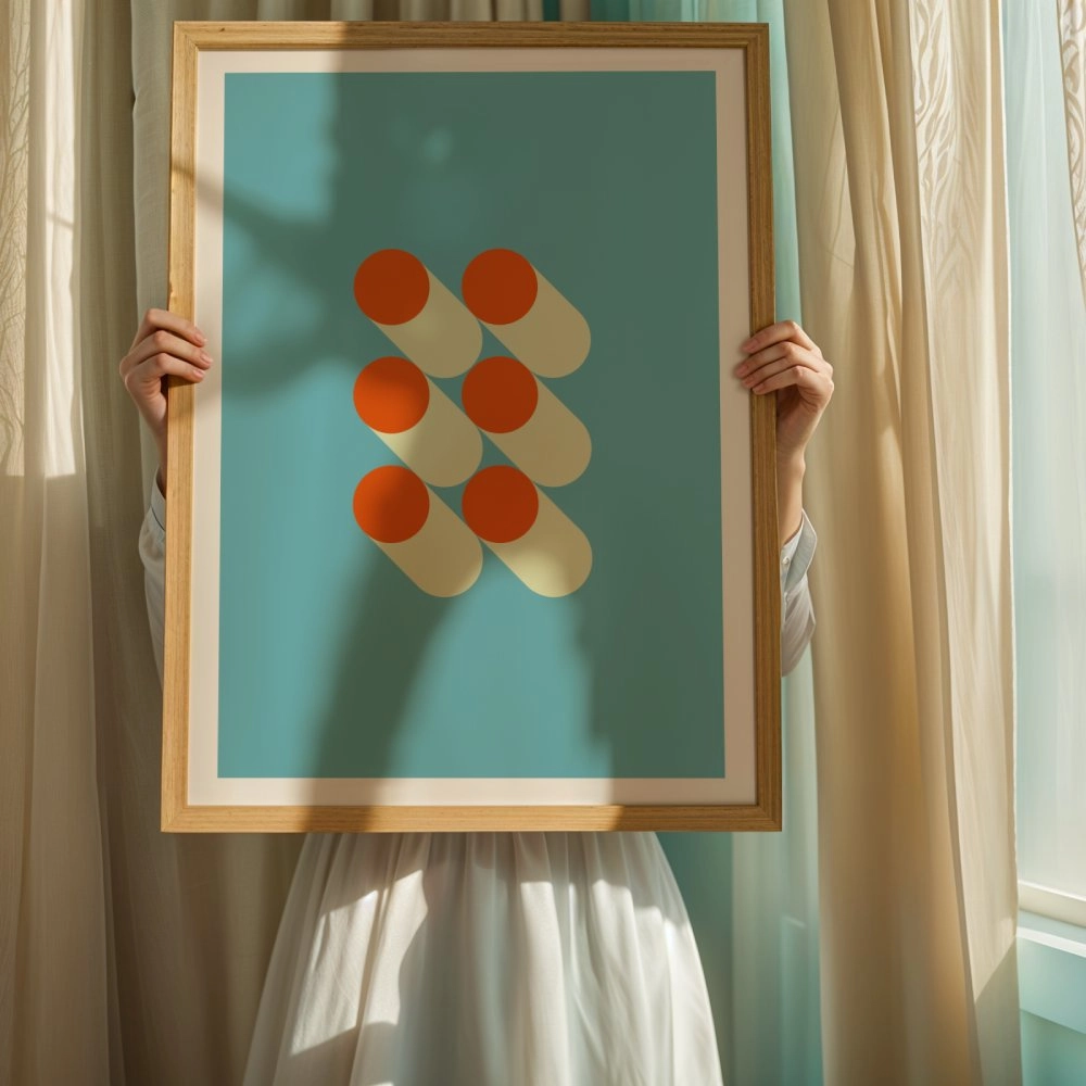 Πόστερ BAUHAUS SIX CIRCLES
