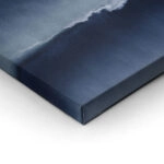 Σετ Δίπτυχος Πινακας σε καμβά BROWN AND BLUE SHAPES