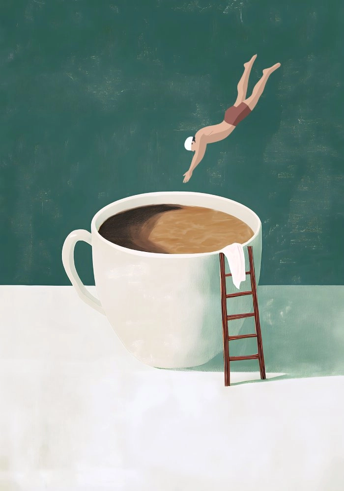 Πόστερ COFFEE DIVER