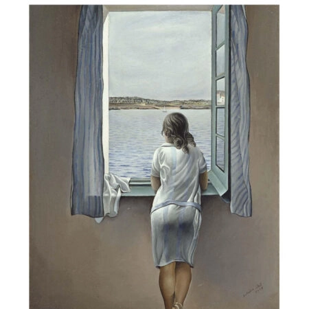 Πόστερ DALI - FIGURE AT THE WINDOW - Διασημοι Ζωγραφοι Sticky 2