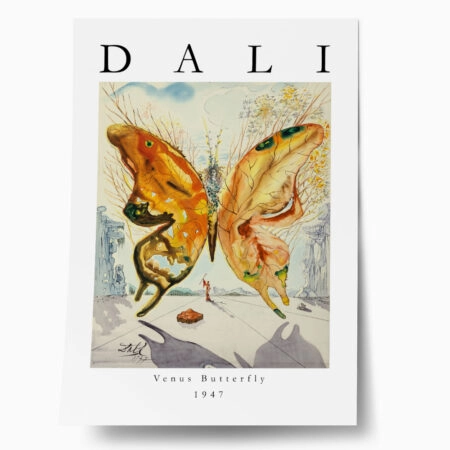 Πόστερ DALI - VENUS BUTTERFLY - Διασημοι Ζωγραφοι Sticky 1