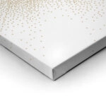 Σετ Δίπτυχος Πινακας σε καμβά DOTS BURST