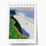 Πόστερ FELIX VALLOTTON - WHITE BEACH