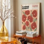 Πόστερ FLOWER MARKET MADRID