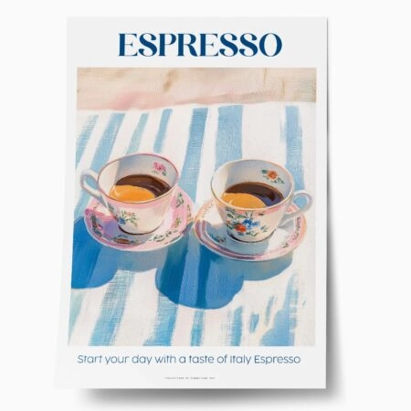 Πόστερ ITALIAN ESPRESSO - Φρασεις - Κείμενο Sticky 1