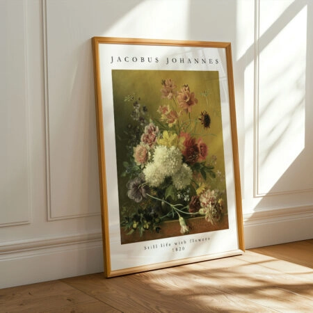 Πόστερ JACOBUS JOHANNES - STILL LIFE WITH FLOWERS