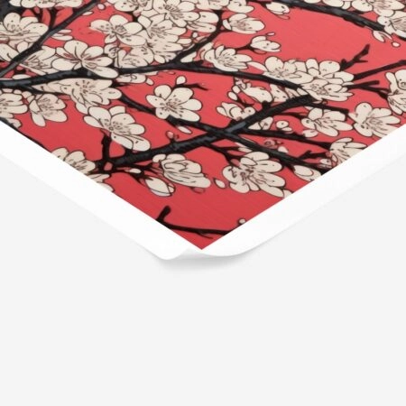 Πόστερ JAPANESE ALMOND BLOSSOM RED - Botanical - Λουλούδια Sticky 2