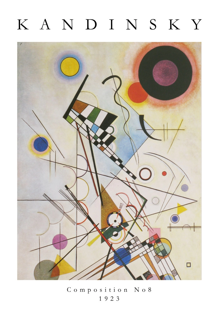 Πόστερ KANDINSKY - COMPOSITION No8