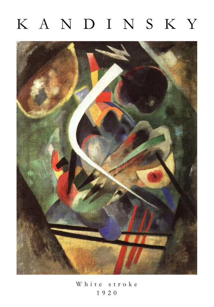 Πόστερ KANDINSKY - WHITE STROKE