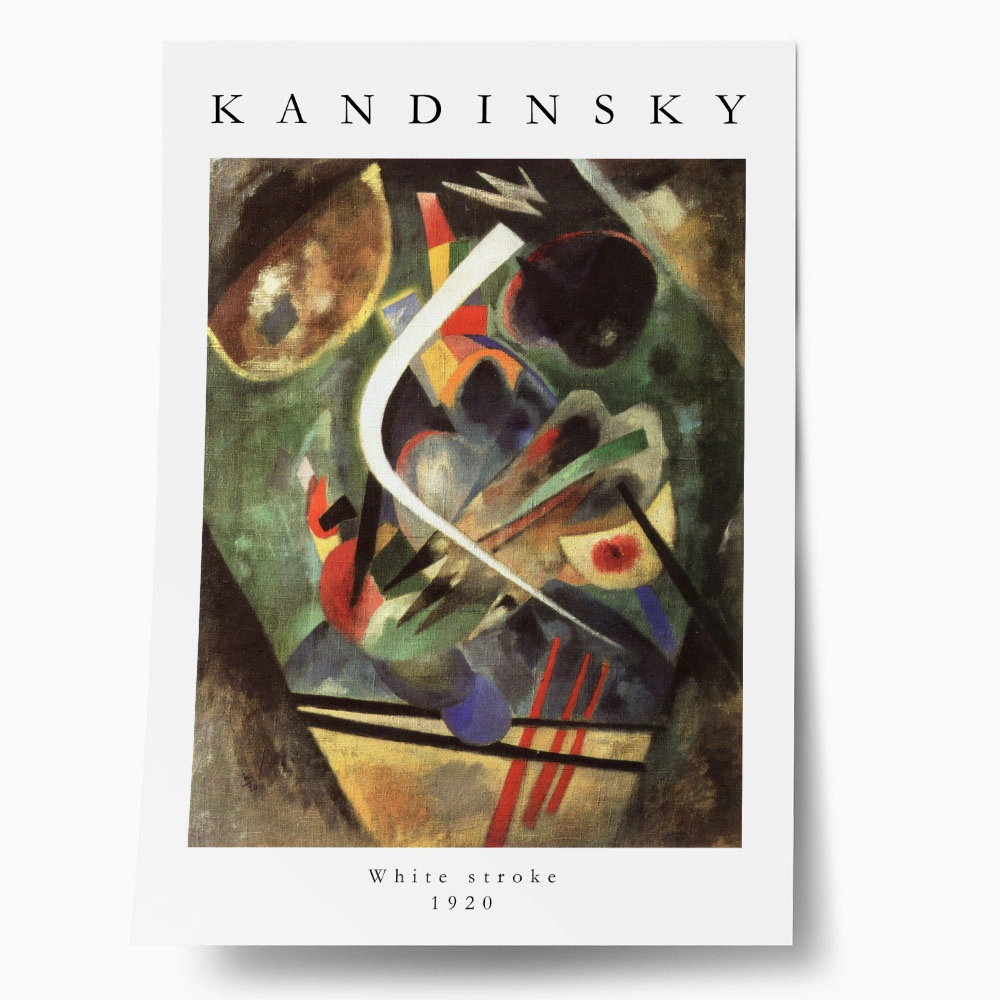 Πόστερ KANDINSKY - WHITE STROKE