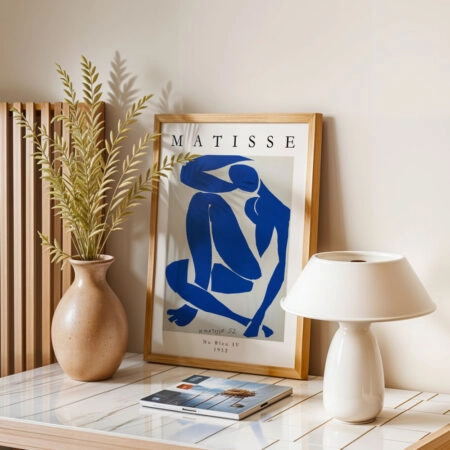 Πόστερ MATISSE - NU BLEU IV - Διασημοι Ζωγραφοι