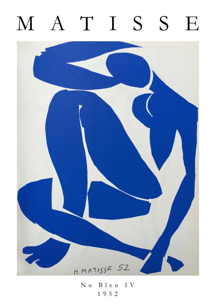 Πόστερ MATISSE - NU BLEU IV