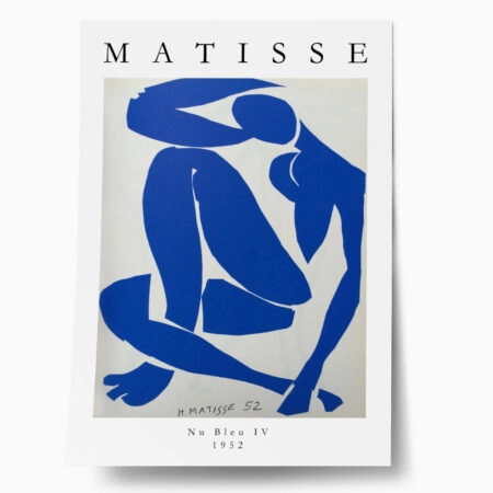 Πόστερ MATISSE - NU BLEU IV - Διασημοι Ζωγραφοι Sticky 1