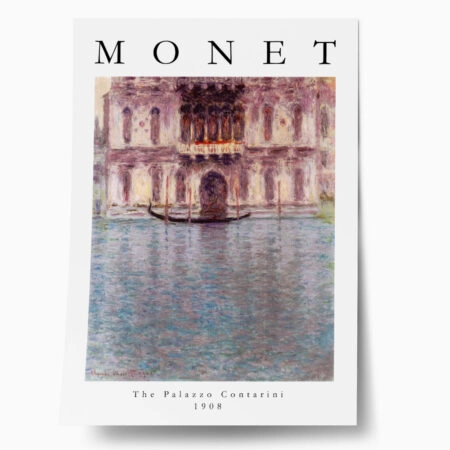 Πόστερ MONET - THE PALAZZO CONTARINI - Διασημοι Ζωγραφοι Sticky 1
