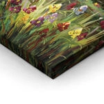 Σετ Δίπτυχος Πινακας σε καμβά MONET WATER LILIES POND