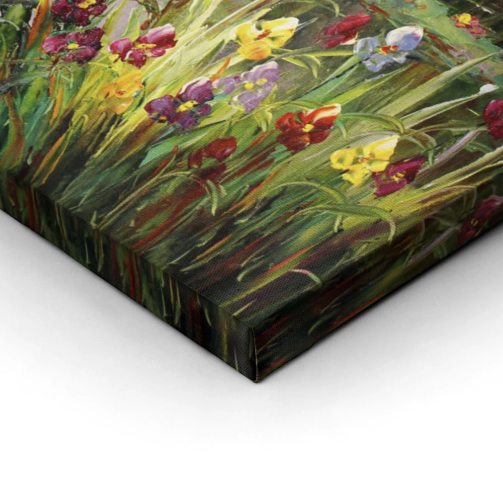 Σετ Δίπτυχος Πινακας σε καμβά MONET WATER LILIES POND