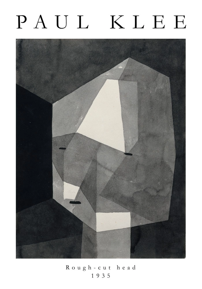 Πόστερ PAUL KLEE - ROUGH-CUT HEAD