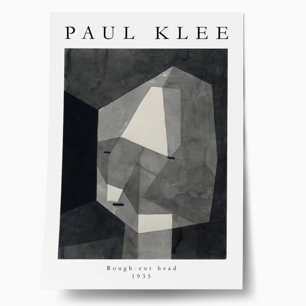 Πόστερ PAUL KLEE - ROUGH-CUT HEAD