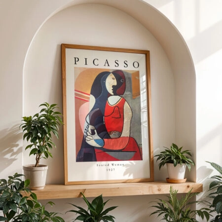 Πόστερ PICASSO - SEATED WOMAN