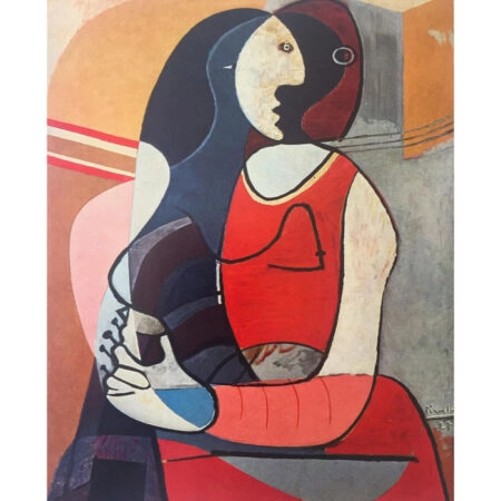 Πόστερ PICASSO - SEATED WOMAN - Διασημοι Ζωγραφοι Sticky 3