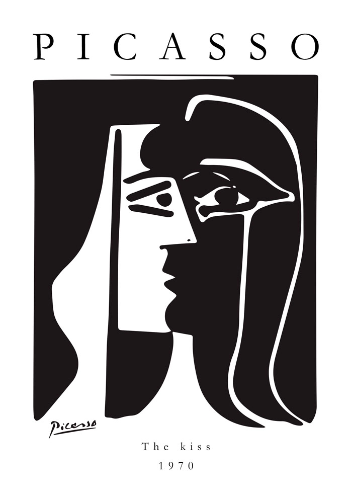 Πόστερ PICASSO - THE KISS