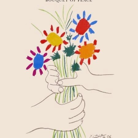Πόστερ PICASSO - BOUQUET OF PEACE - Διασημοι Ζωγραφοι Sticky 3