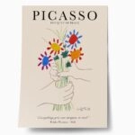 Πόστερ PICASSO - BOUQUET OF PEACE