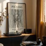 Πόστερ PICASSO - THE KISS LINEART