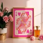 Πόστερ PINK QUEEN OF HEARTS