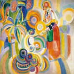Πίνακας σε καμβά ROBERT DELAUNAY - PORTUGUESE WOMAN