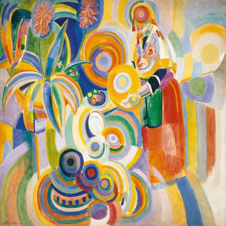 Πίνακας σε καμβά ROBERT DELAUNAY - PORTUGUESE WOMAN - Robert Delaunay Sticky 6