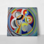 Πίνακας σε καμβά ROBERT DELAUNAY - RHYTHM NO 1