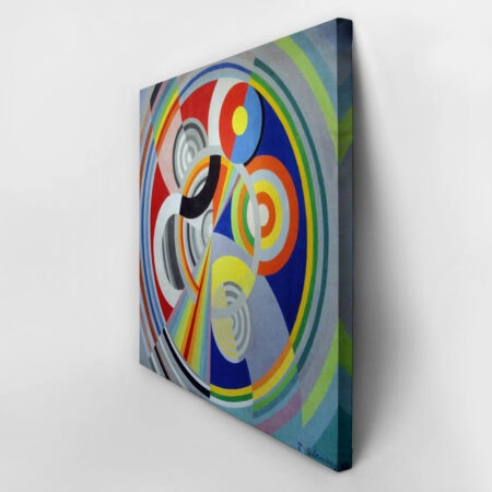 Πίνακας σε καμβά ROBERT DELAUNAY - RHYTHM NO 1 - Robert Delaunay Sticky 3