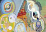 Πινακας σε καμβά ROBERT DELAUNAY - STUDY FOR AIR IRON WATER