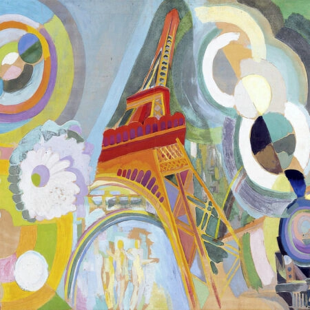 Πινακας σε καμβά ROBERT DELAUNAY - STUDY FOR AIR IRON WATER - Robert Delaunay Sticky 6