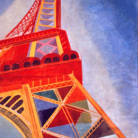 Πινακας σε καμβά ROBERT DELAUNAY - THE EIFFEL TOWER 1926 - Robert Delaunay Sticky 6