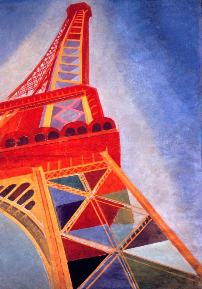 Πινακας σε καμβά ROBERT DELAUNAY - THE EIFFEL TOWER 1926