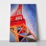 Πινακας σε καμβά ROBERT DELAUNAY - THE EIFFEL TOWER 1926