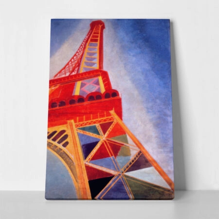 Πινακας σε καμβά ROBERT DELAUNAY - THE EIFFEL TOWER 1926 - Robert Delaunay Sticky 1