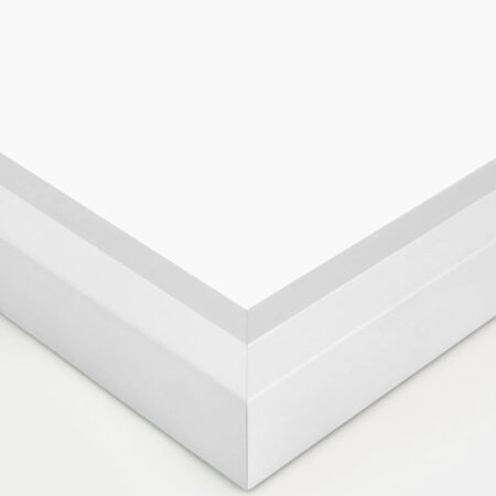 Κορνίζα ΣΚΟΤΙΑ 2,1cm ΛΕΥΚΟ ΜΑΤ - Κορνιζες custom Sticky 1