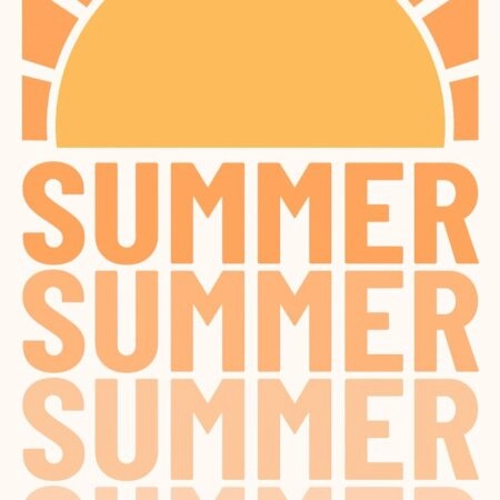 Πόστερ SUMMER SUMMER - Φρασεις - Κείμενο Sticky 3
